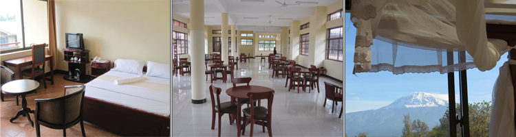 hotel in moshi with Kilimanjaro views